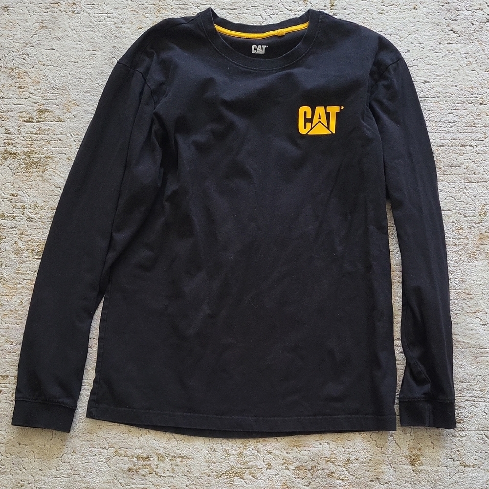 CAT Black Long Sleeve Shirt